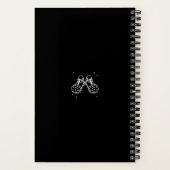 Beängstigend Evil Clown Horror Notizblock (Rückseite)