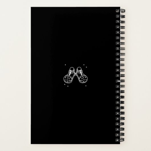 Beängstigend Evil Clown Horror Notizblock (Rückseite)