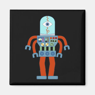 Beängstigend Eyeball Robot Magnet