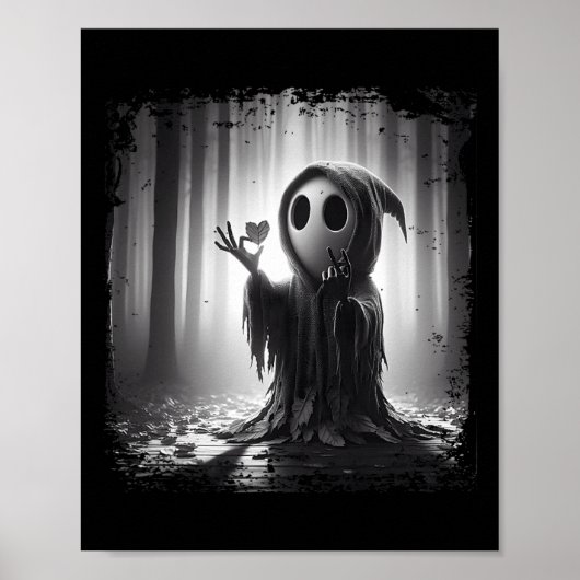 Beängstigend Face Horror Poster Halloween Ghost He (Vorne)