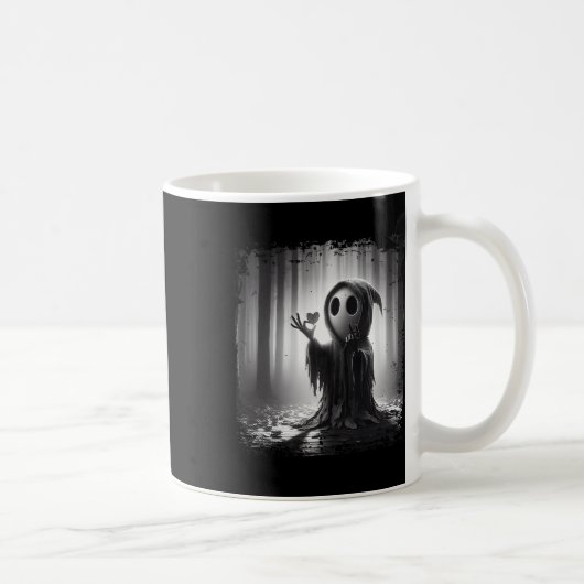Beängstigend Face Horror Poster Halloween Ghost He Kaffeetasse (Rechts)
