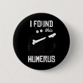 Beängstigend fand ich diese Humerus Cat Black Humo Button (Vorderseite)