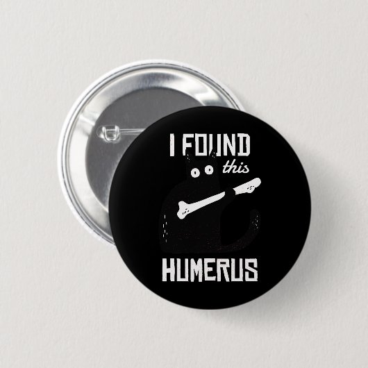 Beängstigend fand ich diese Humerus Cat Black Humo Button (Vorne & Hinten)