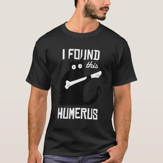Beängstigend fand ich diese Humerus Cat Black Humo T-Shirt (Vorderseite)