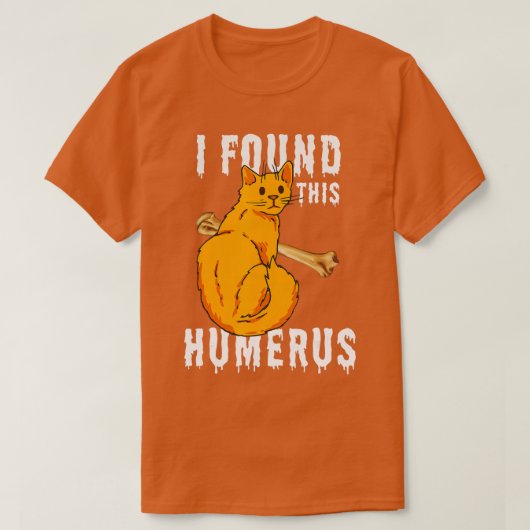 Beängstigend fand ich diesen Humerus Cat Owner Fun T-Shirt (Design vorne)