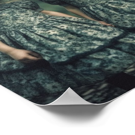 Beängstigend Fisch Twins Horror Poster (Ecke)