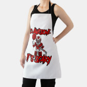 Beängstigend Funny Halloween Clown Hockey Goalie Schürze (InSitu)