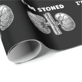 Beängstigend Funny Kidney Stone Operation Geschenkpapier (Rolleneckpunkt)
