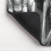 Beängstigend Funny Skeletts Halloween Mousepad (Ecke)
