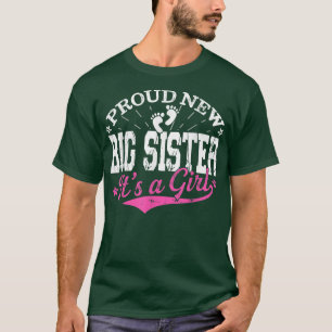Beängstigend Gender Offenbarung neue große Schwest T-Shirt
