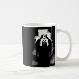 Beängstigend Gesichts-Horror-Poster Halloween Kaffeetasse