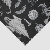 Beängstigend Ghost Halloween Seidenpapier (Ausschnitt)