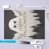 Beängstigend Ghost Happy Halloween Seidenpapier (Handwerk)