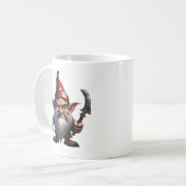 Beängstigend Gnome Happy Halloween Kaffeetasse (Vorderseite Links)