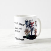Beängstigend Goblins Monster Halloween Personalisi Kaffeetasse (VorderseiteRechts)