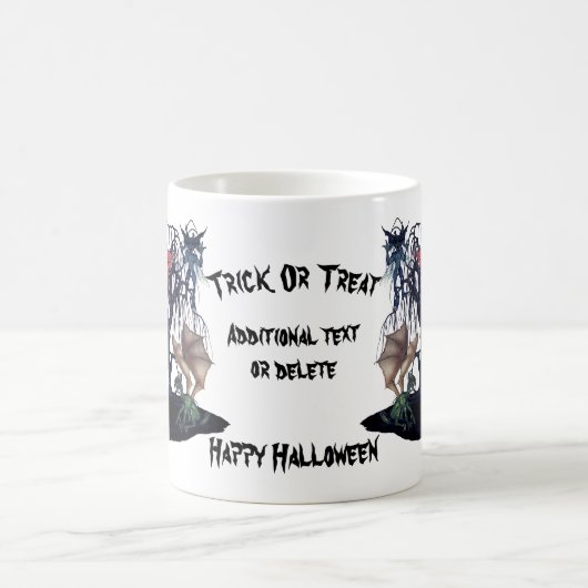 Beängstigend Goblins Monster Halloween Personalisi Kaffeetasse (Mittel)