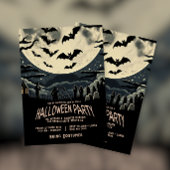 Beängstigend Grave Ghost Halloween-Party Einladung