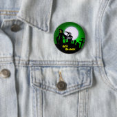 Beängstigend Grim Sensenmann Halloween Button (Beispiel)