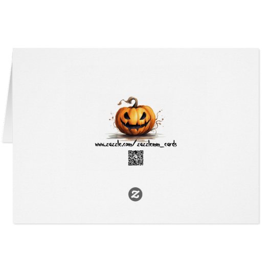 Beängstigend Halloween (Rückseite Horizontal)