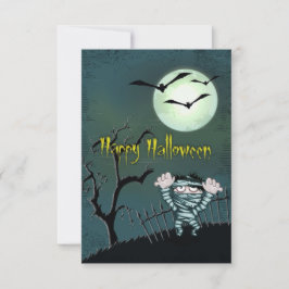 Beängstigend Halloween Einladung