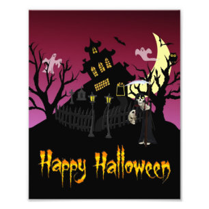 Beängstigend Halloween Fotodruck
