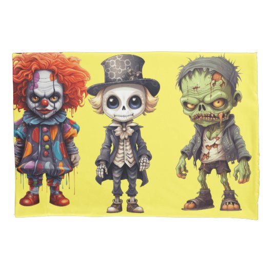 Beängstigend Halloween Kissenbezug (Vorderseite)