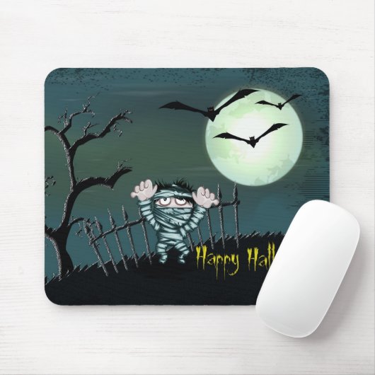 Beängstigend Halloween Mousepad (Mit Mouse)