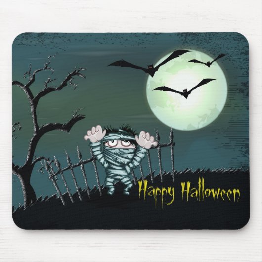 Beängstigend Halloween Mousepad (Vorne)