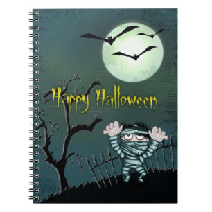 Beängstigend Halloween Notizblock