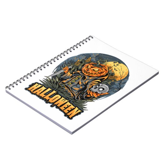 Beängstigend Halloween Notizblock (Linke Seite)