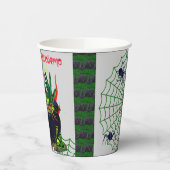 Beängstigend Halloween Pappbecher (Links)