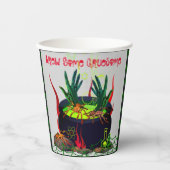 Beängstigend Halloween Pappbecher (Vorderseite)