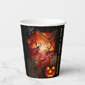 Beängstigend Halloween Pappbecher (Rückseite)