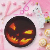 Beängstigend Halloween Pumpkin Pappteller (Party)