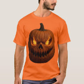 Beängstigend Halloween Pumpkin T-Shirt (Vorderseite)