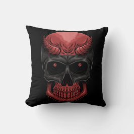 Beängstigend Halloween Skull Kissen