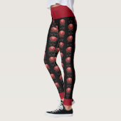 Beängstigend Halloween Skull Leggings (Links)