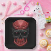 Beängstigend Halloween Skull Pappteller (Party)