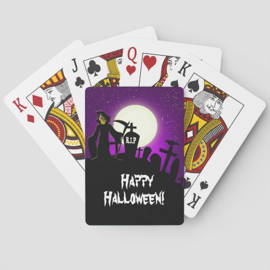 Beängstigend Halloween Spielkarten (Rückseite)