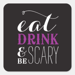 BEÄNGSTIGEND   HALLOWEEN STICKERS