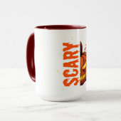 Beängstigend Halloween Tasse (Vorderseite Links)