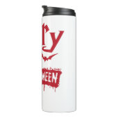 Beängstigend Halloween Thermosbecher (Nach rechts gedreht)