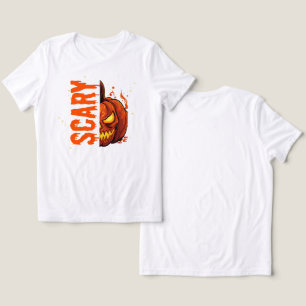 Beängstigend Halloween Tri-Blend Shirt