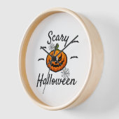 Beängstigend Halloween Uhr (Winkel)