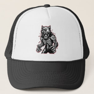 Beängstigend Halloween Zombie Werewolf Truckerkappe