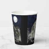 Beängstigend Happy Halloween Werewolf Party Pappbecher (Links)