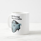 Beängstigend Haunting Ghost Kaffeetasse (Vorderseite Links)