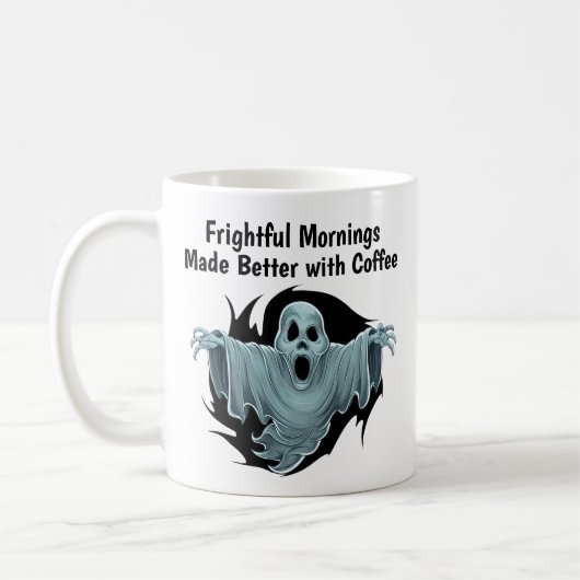 Beängstigend Haunting Ghost Kaffeetasse (Links)