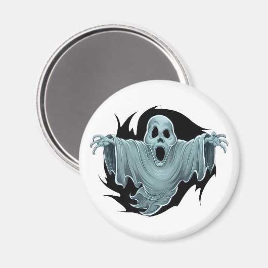 Beängstigend Haunting Ghost Magnet (Vorderseite/Rückseite)