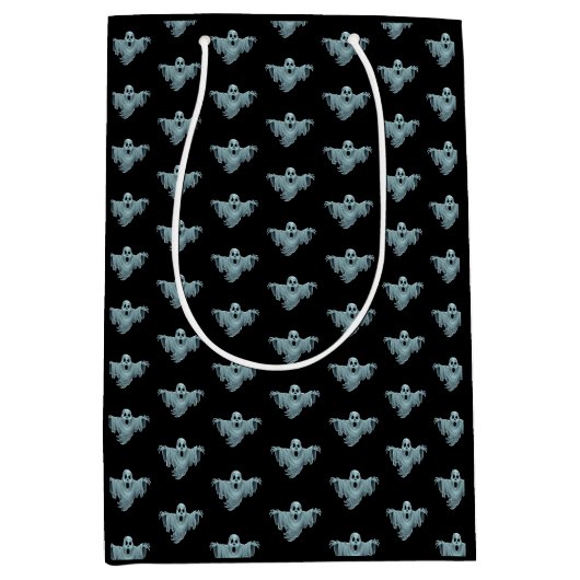 Beängstigend Haunting Ghost Mittlere Geschenktüte (Vorderseite)